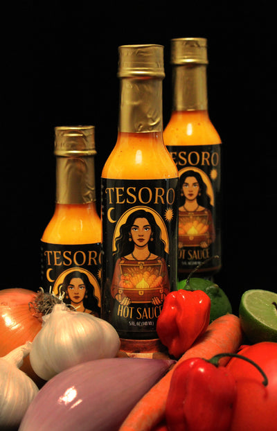3x Tesoro Hot Sauce